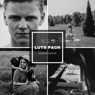 Monochrome - LUTs Pack