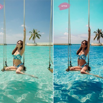 Blue Vacation - LR Preset Pack