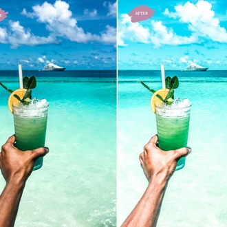 Blue Paradise - LR Preset Pack