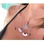Evil Eye Necklace In Rose