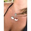 Evil Eye Necklace In Rose