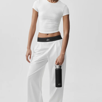 Alo Yoga Suit Up Trouser Beyaz (Regular)