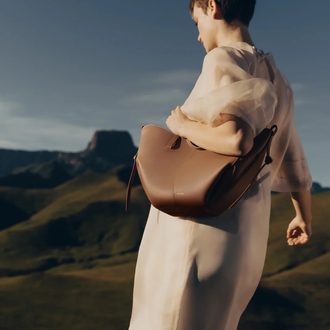 Polène Cyme Mini camel