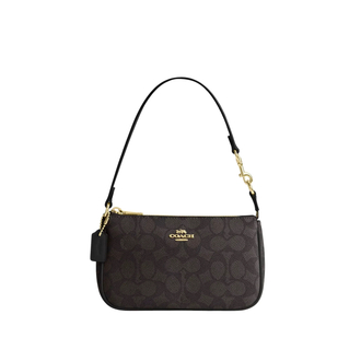 Coach Nolita 19 Gold/ Walnut / Black
