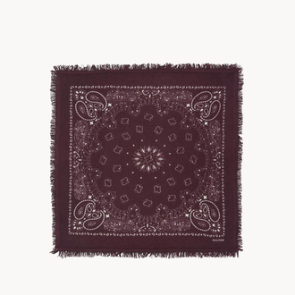 Kujten Small Bandana Hachi Burgundy