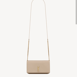 YSL Phonebag Dark Beige