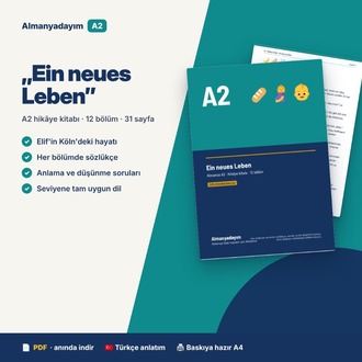 Almanca A2 Hikâye Kitabı „Ein neues Leben“ (PDF)