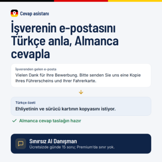 Almanyadayım Premium | 30 Gün