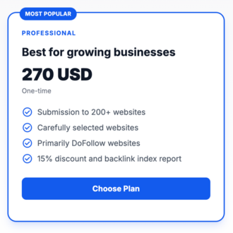 Backlink Service
