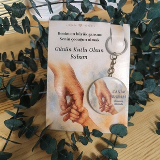 babalar günü anahtarlık açacak 