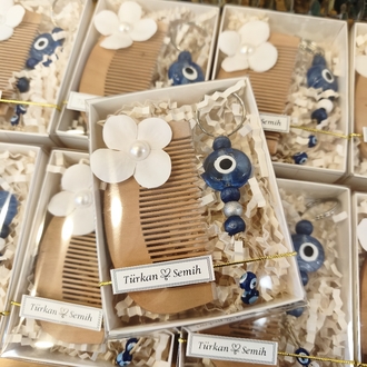 kutu set (tarak +anahtarlık) 20 adet 