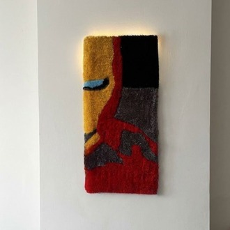 Iron Man Tufted Klavye Halısı 