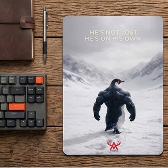 Penguin Mentality Mousepad