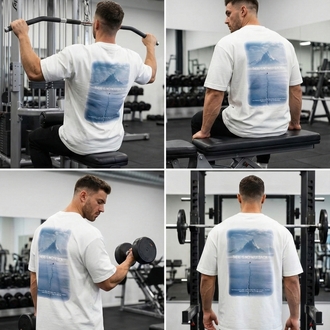Penguin Mentality Yarı Oversize Tshirt