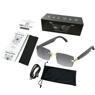 Prestige Bluetooth Gözlük Altın / Gri