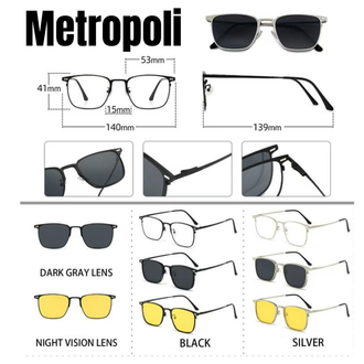 Metropoli Argento + 5 Klips