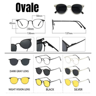 Ovale Nero Trio