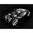 1931 Ford Roadster Blue Bayou / Black / Fine Art Poster