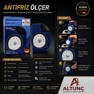 Antifriz Ölçer (Antifreeze Tester) – Profesyonel Kullanım
