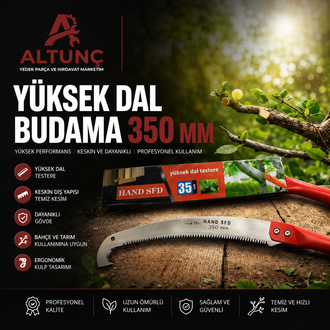 Yüksek Dal Budama Testeresi 350 MM