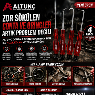 Rıco Conta&Oring Çıkarma Seti