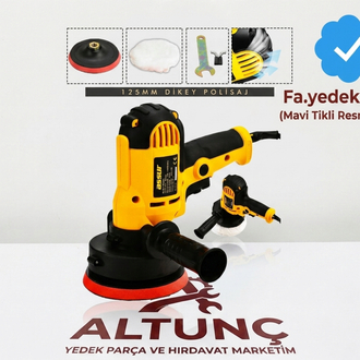 Assur 125mm Dikey Polisaj ve Zımpara Makinesi – 2 Yıl Garantili