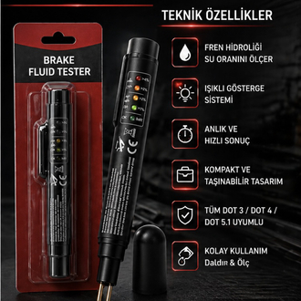 Fren Hidrolik Yağı Kalite Kontrol Kalemi