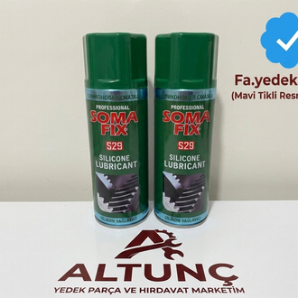 Soma Fix S29 Silikon Yağlayıcı Sprey 500ml - Çok Amaçlı Koruyucu