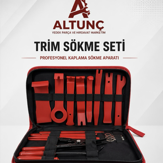 Trim Sökme Seti – Profesyonel Kaplama ve Klips Sökme Aparatı (Çantalı Set)