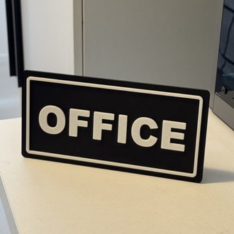 OFFICE Kapı Yazısı | Ofis Kapı Tabelası