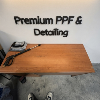 Premium PPF & Detailing - Duvar Yazısı