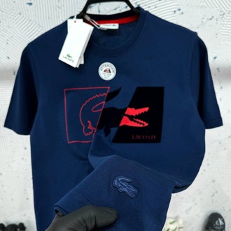 Lacoste Regular Size Lacivert T-Shirt