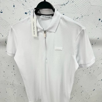 Calvin Klein ️Regular Size Beyaz Polo Yaka 