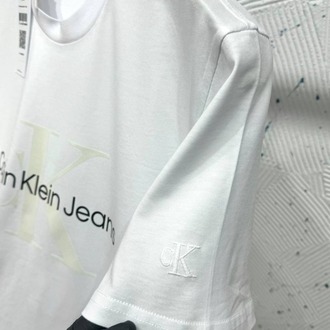 Calvin Klein Regular Size Beyaz T-Shirt