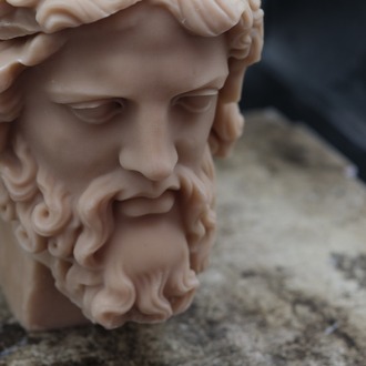 ZEUS BAŞI MUM (Tek Renk)