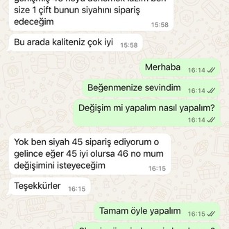 Gerçek Müşteri Mesajları