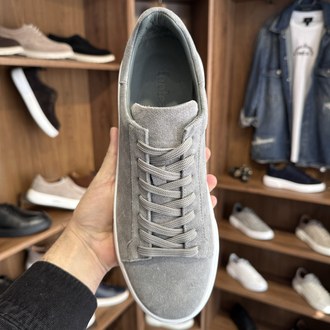 Tommy Premium Kalite Hakiki Süet / Gri
