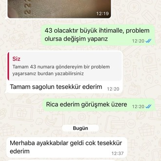 Gerçek Müşteri Mesajları
