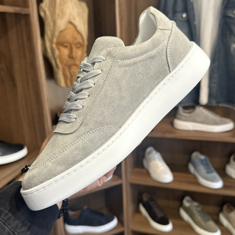 Dune Strider Hakiki Süet / Astarsız / Premium Kalite / Gri