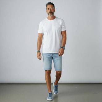 Tommy Premium Kalite Hakiki Süet / Mavi