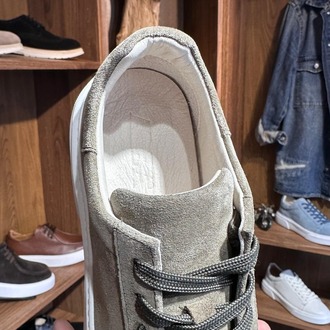 Tommy Premium Kalite Hakiki Süet / Yeşil
