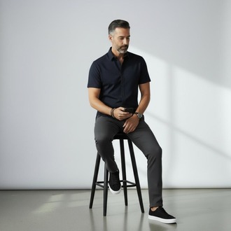 Tommy Premium Kalite Hakiki Süet / Siyah