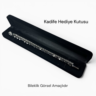 Hakiki Doğal Deri Bileklik - Siyah
