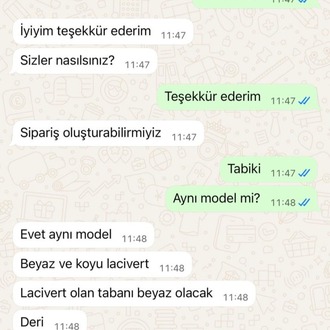 Gerçek Müşteri Mesajları