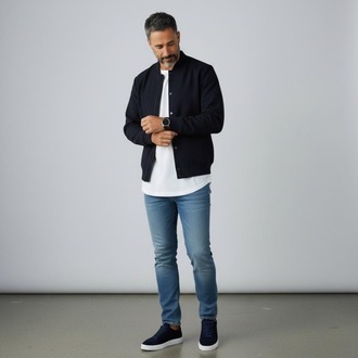 Tommy Premium Kalite Hakiki Süet / Lacivert