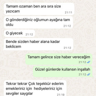 Gerçek Müşteri Mesajları