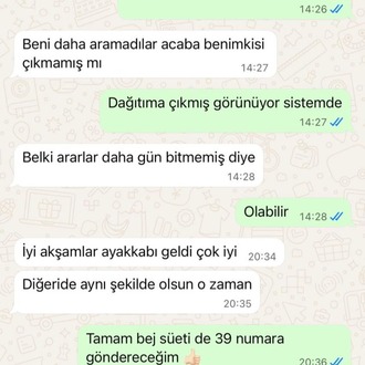Gerçek Müşteri Mesajları