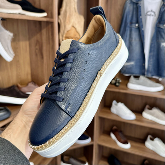 Alza Espadril Erkek Sneaker - Lacivert Floter