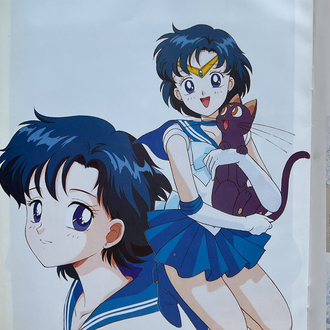 1993 Animage Sailor Moon Kapaklı Özel Sayı