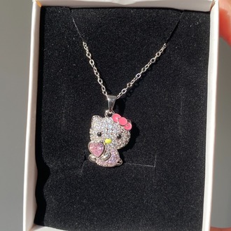 Pembe Hello Kitty Kolye